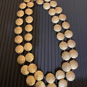 Gold color necklace 20-24” long